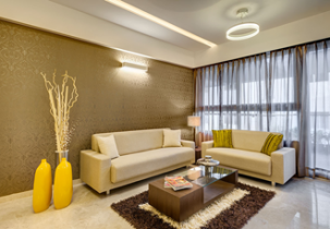 Interior design by Lovekar Design Associates for Green Clouds.