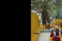 Interior design by Lovekar Design Associates for Abhinav School.