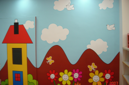 Interior design by Lovekar Design Associates for Abhinav school.