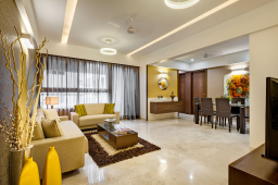 Interior design by Lovekar Design Associates for Green Clouds.